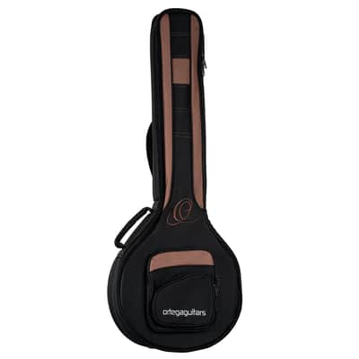 Ortega OBJE400TCO-L Falcon Series Quilted Maple Neck 5-String Resonator Banjo w/Gig Bag For Left Hand Player image 5