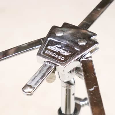 Ludwig Rocker Snare Drum Stand Single Brace Vintage 1980's image 2