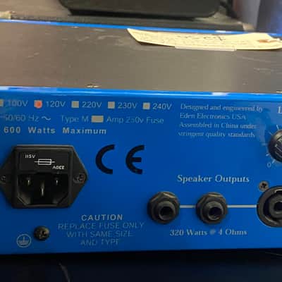 Eden Nemesis NA-320 Bass Head image 2