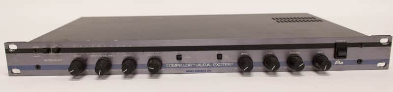 1987 Aphex Systems LTD. Compellor / Aural Exciter 303 Signal Processor Rack Unit image 1