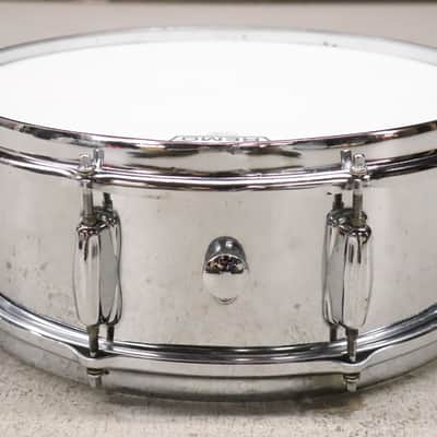 Slingerland Scholastic 5x14" Steel Snare Drum Vintage 1970's #2 image 5