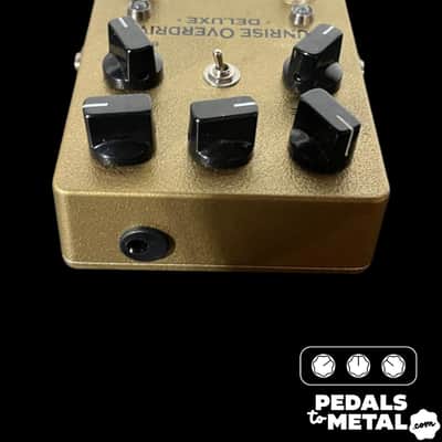DCW Pedals Sunrise Overdrive Deluxe - Gold X14709 image 5
