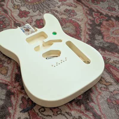 Fender Telecaster Deluxe Nashville Electric guitar body 2017-2021 - White Blonde with 2 pickguards image 9