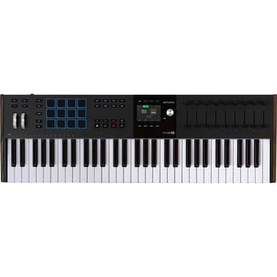 Arturia Keylab 61 Mk3 MIDI Controller Keyboard, Black image 1