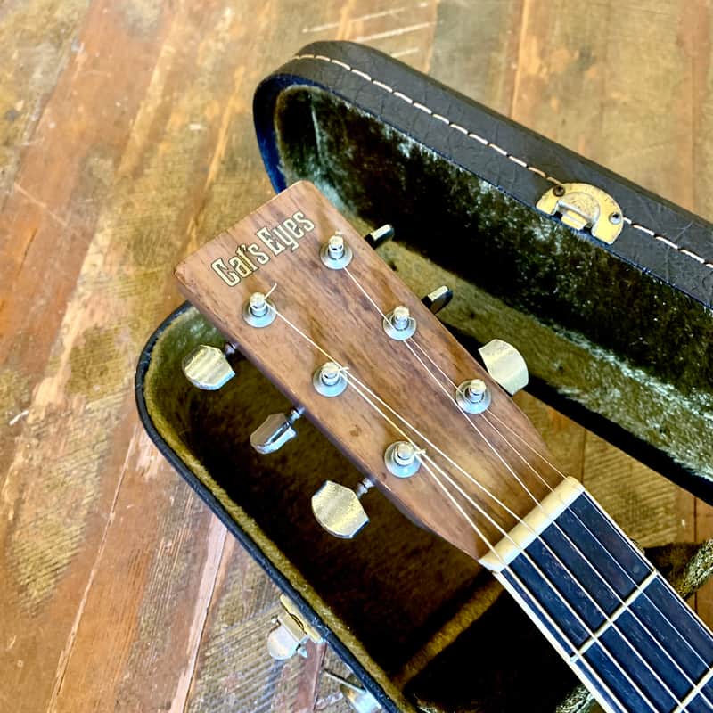 Tokai Cats Eyes acoustic guitar c 1970's Rosewood original vintage