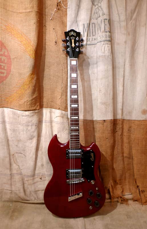 Guild S-100 Polara 1972 Cherry Red image 1