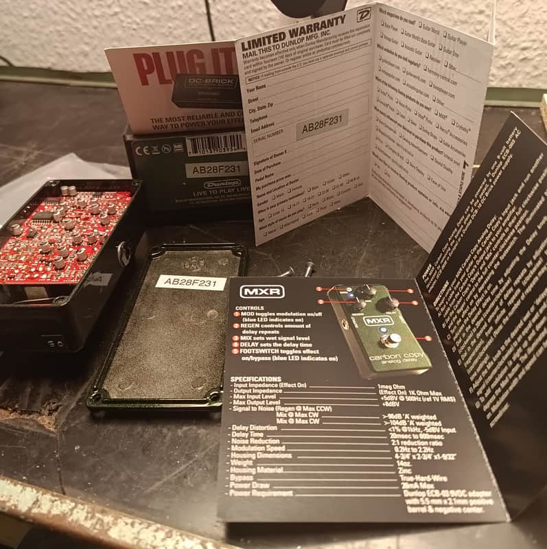 MXR M169 Carbon Copy Analog Delay