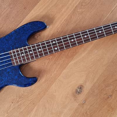 G&L L5500 1995 - Blue Swirl image 15