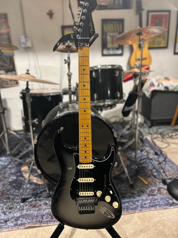 Fender American Ultra Luxe Stratocaster Floyd Rose HSS | Reverb