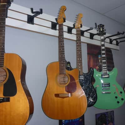 Fender Right Handed California Series San Miguel Acoustic : Leveled, Crowned & Dressed Frets '90-'92 - Natural image 20