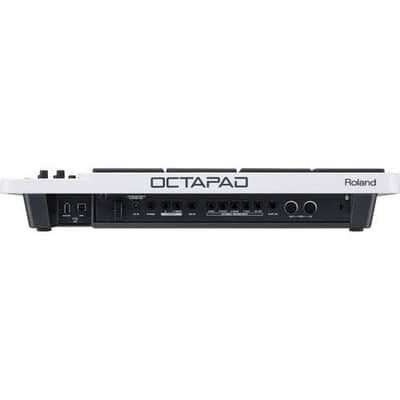 Roland OCTAPAD SPD-30 White - Roland APC-33 - Pyle Heavy Duty Mic Stand - Drum Stick image 2
