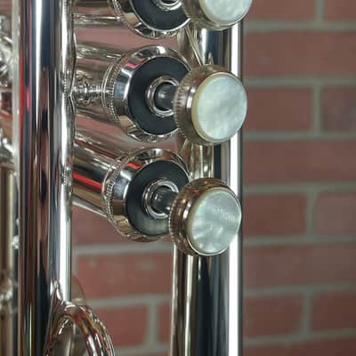 Bach Stradivarius 190S72X Professional Bb Trumpet - Silver Plated image 5