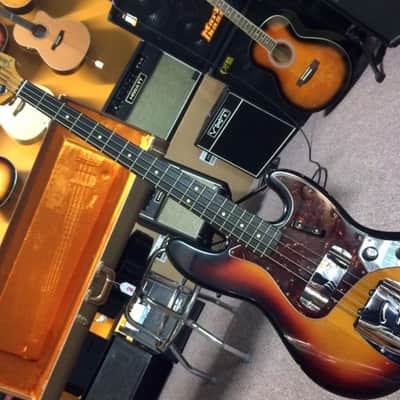 Fender JAZZ V62 Stack knob Hipshot BASS GUITAR image 2