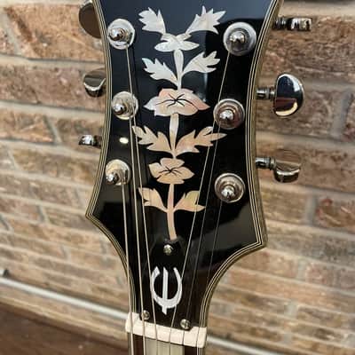Epiphone Emperor Swingster with Rosewood Fretboard Translucent Black image 2