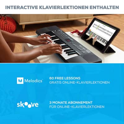 Alesis Melody 32 Key Mini Digital Piano - Portable Keyboard with Built-in Speakers, 300 Sounds, 40 Demo Songs, USB-MIDI Connectivity image 5