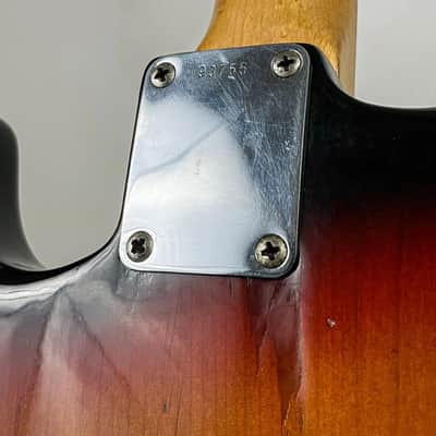 Fender Stratocaster Sunburst Refinnish 1963 image 13