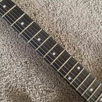 Red Burst HSS Guitar, Maple Neck, Basswood Body image 2