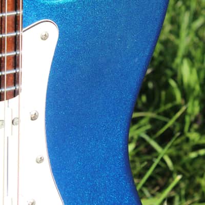 Aria Left Handed STG 2000s - Royal Blue Sparkle image 4