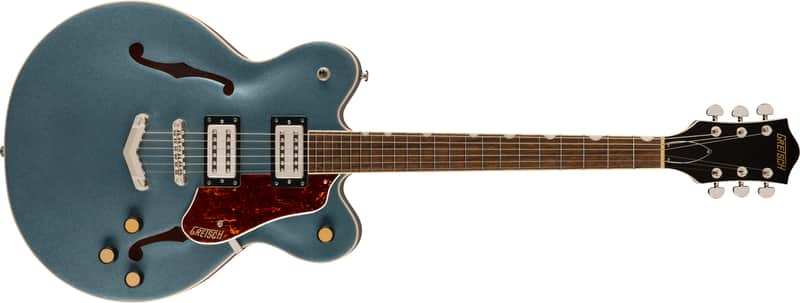 Gretsch G2622 Streamliner with V-Stoptail, Broad’Tron BT-3S Pickups, Gunmetal image 1