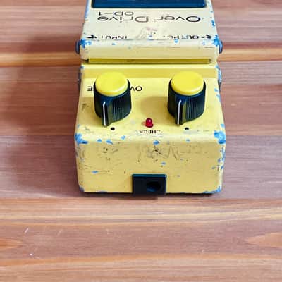 Boss OD-1 Over Drive (Black Label) 1977 - 1985 image 6