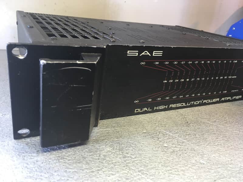 SAE A201 Dual High Resolution Power Amplifier - Good Working
