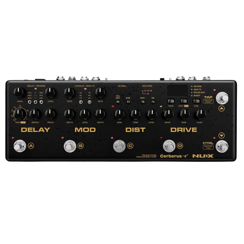 Open Box NUX NME-3 Cerberus Integrated Multi Effects Guitar Pedal image 1