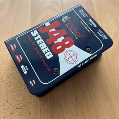 Radial J48 Stereo Active Direct Box 2015 - 2020 - Blue image 1