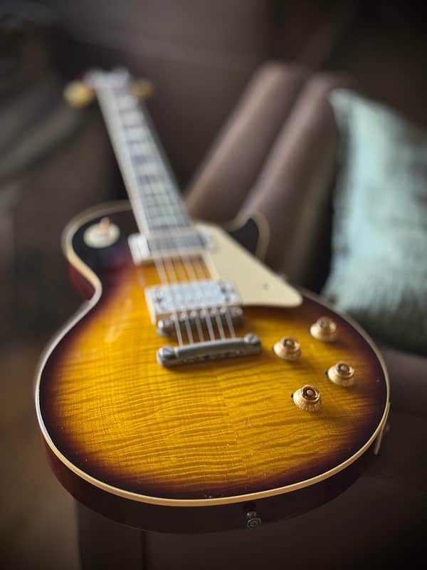Gibson Custom Dealer Select 1959 Les Paul Standard Electric Guitar - Kindred Burst, Murphy Lab Light Aged, Sweetwater Exclusive 7.8lbs image 1