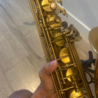 Eastman ETS652 52nd Street Bb Tenor Saxophone 2018 - Present - Aged Unlacquered Brass image 7