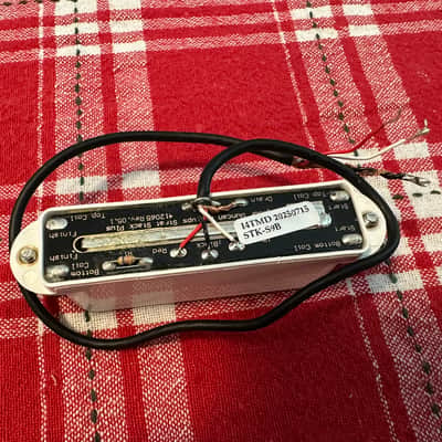 Seymour Duncan STK-S9b Hot Stack Plus Strat Bridge Pickup 2010s - White image 2