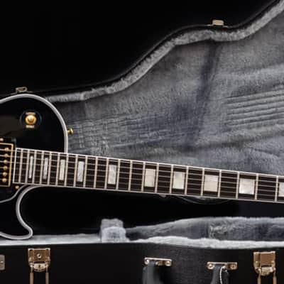 Gibson Custom Les Paul Custom w/ Ebony Fingerboard Gloss Ebony image 2