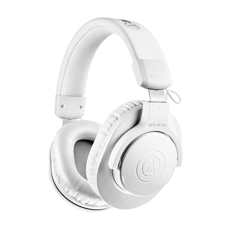 Audio Technica ATH-M20xBTWH Wireless Over-ear Headphones image 1