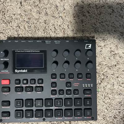 Elektron Syntakt 12 Track Drum Computer & Synthesizer 2022- Present Black image 13