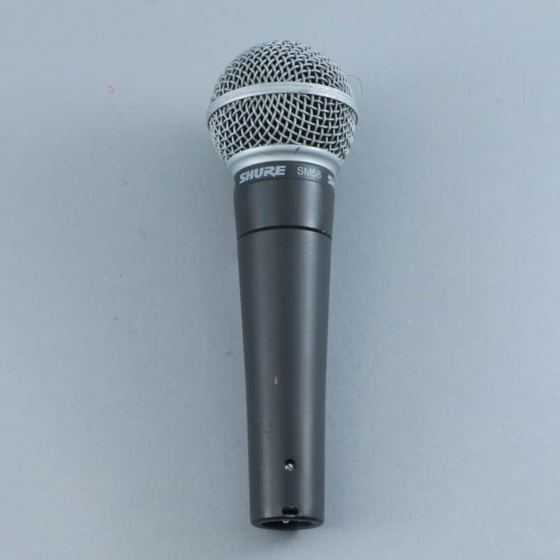 Shure SM58 Cardioid Dynamic Microphone MC-7647 image 1