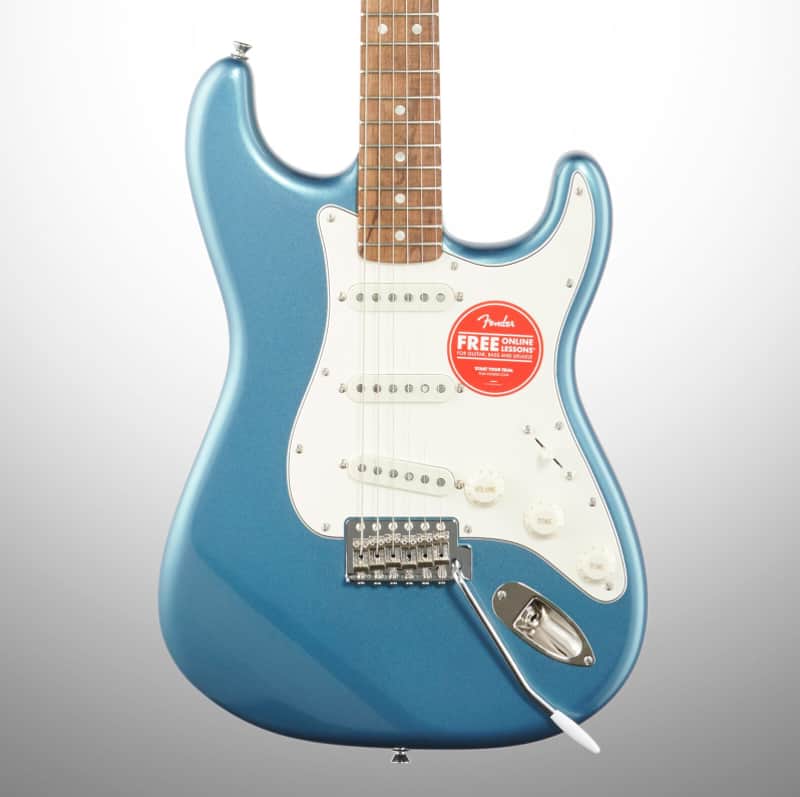 Squier Classic Vibe '60s Stratocaster Electric Guitar, with Laurel Fingerboard, Lake Placid Blue image 1