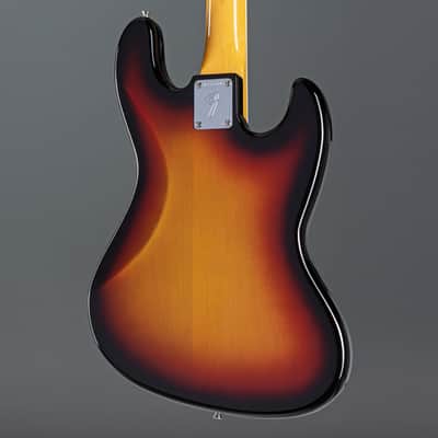 Fender American Vintage II 1966 Jazz Bass Lefthand RW 3-Color Sunburst - Lefthand Electric Bass image 7