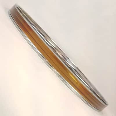 Pearl 22" Steel Bass Drum Hoop/Rim Chrome Vintage 70s x1.5"x1/4"Kick Metal Japan image 3