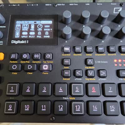 Elektron Digitakt II 2024 - Present - Black image 1