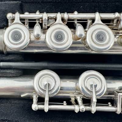Yamaha YFL-262 Standard Open Hole Flute 2020s Silver-Plated image 2