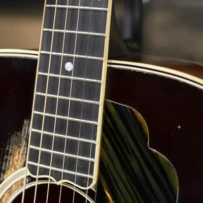 Gibson Custom Shop 1939 SJ-100 Murphy Lab Heavy Aged Acoustic Guitar - Vintage Sunburst with Hardshell Case image 16