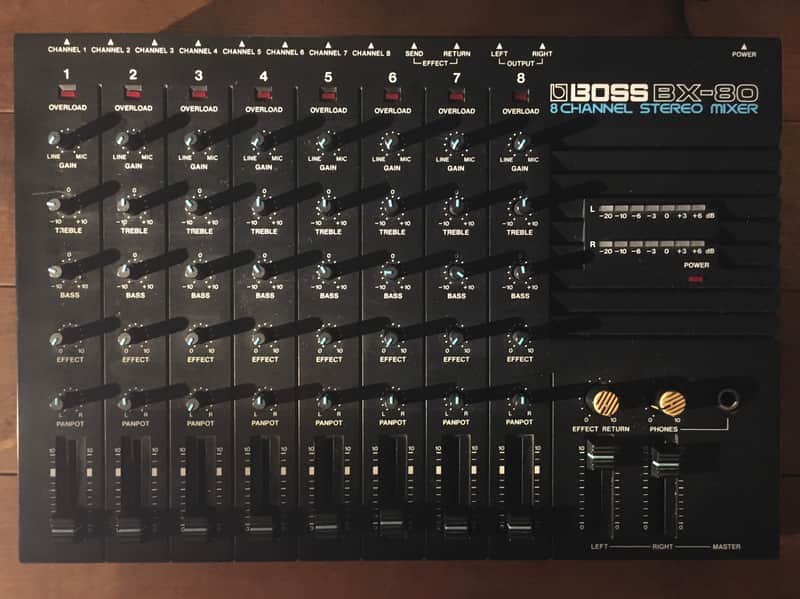 Boss BX-80 8-Channel Stereo Mixer | Reverb France