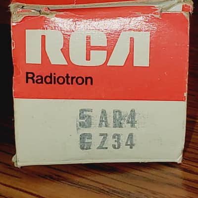 5AR4/GZ34 Sylvania "RCA"  O-Getter NOS/NIB MaxiMatcher2 Tested (1) tube lot image 2