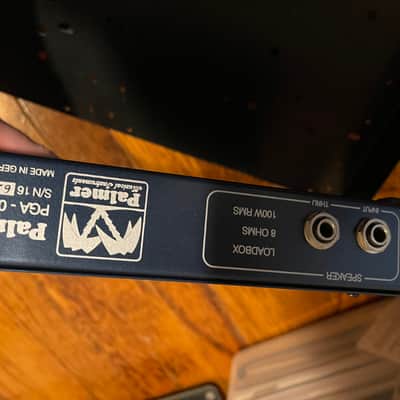 Palmer PGA 04 8 Ohm Speaker Simulator / Loadbox 2014 - Present - Blue image 4