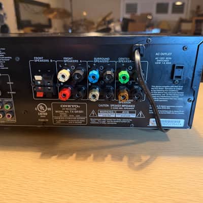 Onkyo TX‑SR501 6.1-Channel Home Theater Receiver FRESH SERVICE W/ Remote Bundle image 11