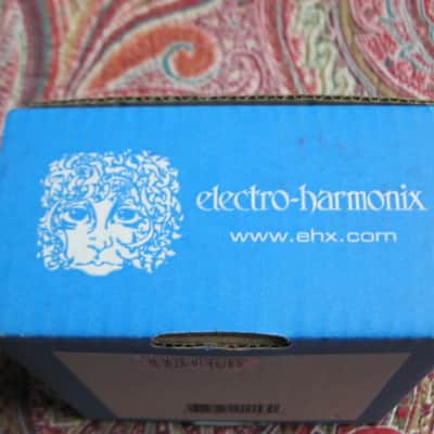 mostly very clean Electro Harmonix EMPTY CARDBOARD BOX + orig Owner's Manual ONLY for Nano Looper 360 (NO pedal, NO power supply, NO warranty / registration paperwork) 2014 (2010s) BOX: cardboard - OUTER AREAS blue / GRAPHIC black & white, white image 14