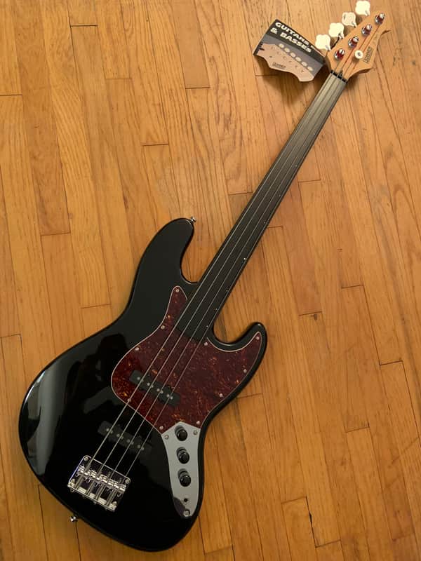 NEW Hohner Made In Korea J Bass Fretless 4 String Jazz Style Bass Guitar - Plays And Sounds Great! image 1