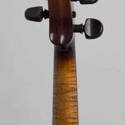 National  Vio-Lectric Electric Violin (1937), ser. #A-5645, period black hard shell case. image 6