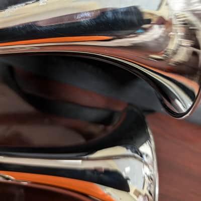 Phoenix Music TR-DB1 Double Bell Trumpet - Silver Plate image 10
