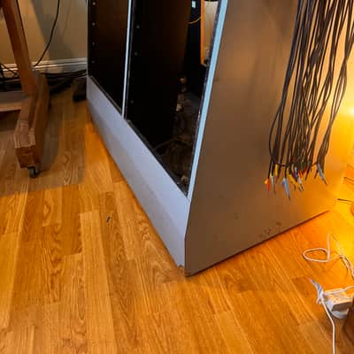 Custom Double rolling rack unit/desk 2010s - Blue/black image 7