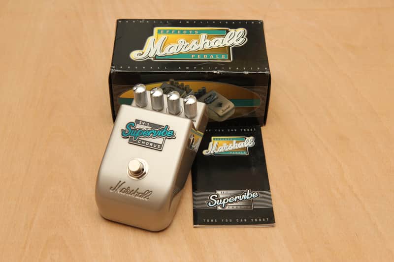 Marshall Supervibe Chorus SV-1 エフェクター Marshall SV-1 Supervibe Chorus Vibrato Pedal | Reverb UK